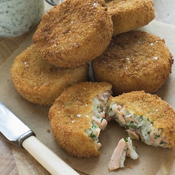 Salmon fishcakes