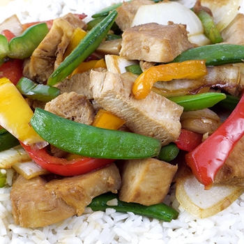 Turkey and Pepper Stir-Fry